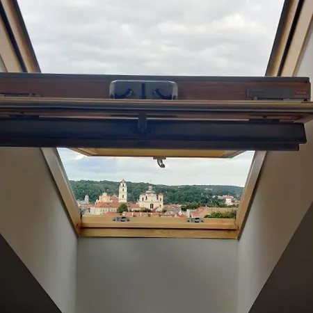 Lejlighed V3 In The Old Town With View Vilnius